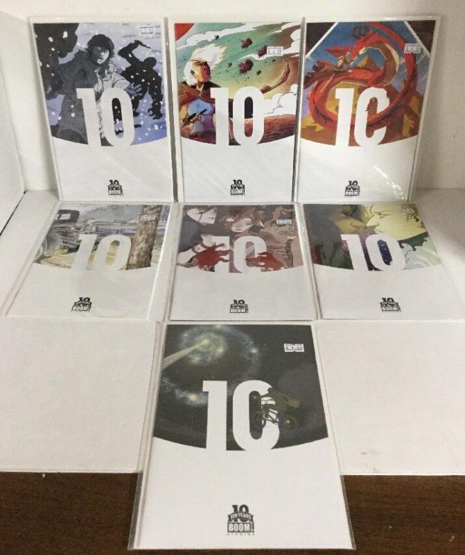 10 Years Of Boom! Variant Lot Set Nm Near Mint Boom Studios 22 Issues