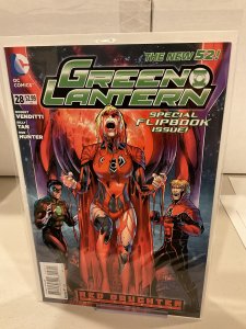 Green Lantern 28 / Red Lanterns 28 Flip Book!  2014 New 52! 9.0 (our best grade)