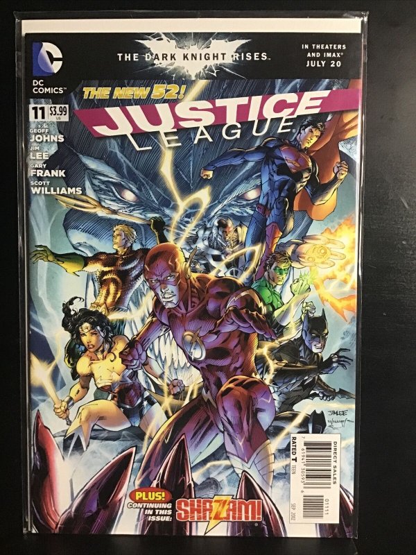 Justice League #11 2012 NM- Geoff Johns Jim Lee DC Justice League Comics