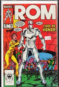 Rom #74 (1986) Rom