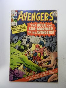 The Avengers #3 (1964) FN- condition