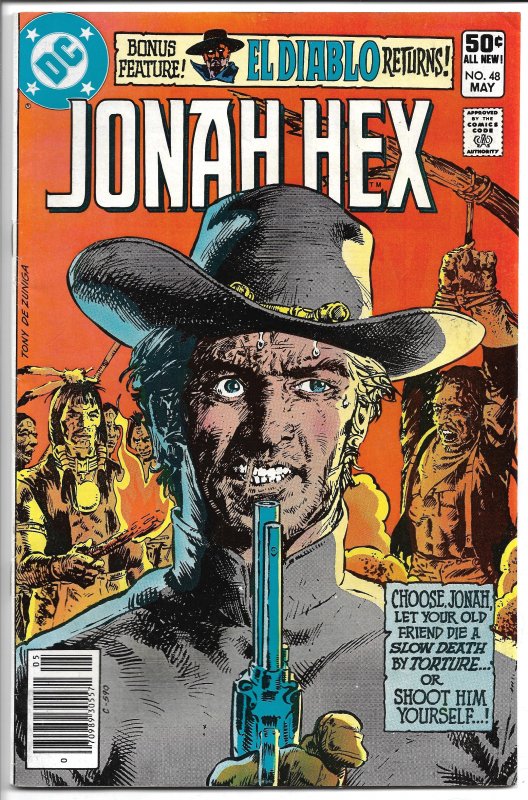 Jonah Hex #48 - Bronze Age - (VF-) May, 1981