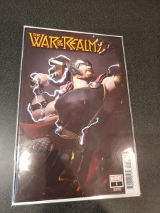 WAR OF THE REALMS (2019 MARVEL) #1 VARIANT 1:25 HUGO THOR