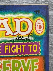 1974 MAD Magazine #166 VG+ 4.5 SIGNED w/ COA by Sergio Aragones