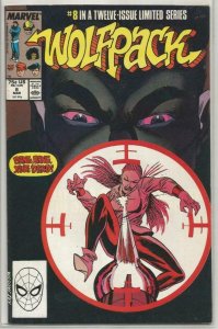WOLFPACK #8, VF/NM, Kyle Baker, Marvel Comics 1988 1989 more Marvel in store