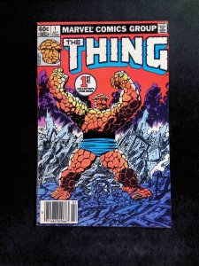 Thing #1  MARVEL Comics 1983 VF+ NEWSSTAND