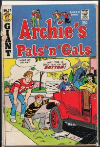 Archie's Pals 'N' Gals #77 (1973) Archie
