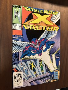 X-Factor #24 VF Direct Ed. 1st full app. Archangel (Marvel 1988)