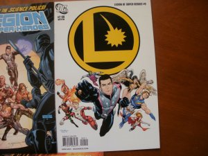 5 Near-Mint DC Comic: LEGION OF SUPER-HEROES #6 7 9 10 11 (2010) Timber Wolf Sun