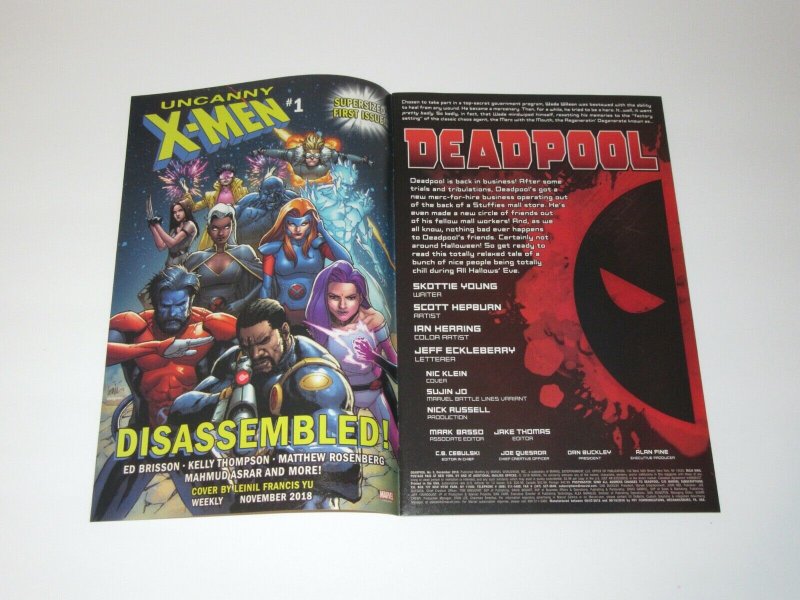 Deadpool #5 Garbage Pail Kids Homage 2018 Marvel Comics VF/NM