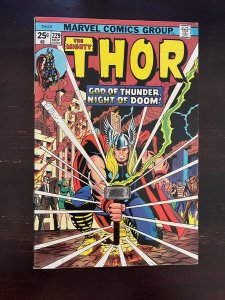 Thor #229 Marvel 1974 FN/VF 7.0 Ad for Incredible Hulk 181