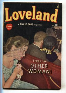 LOVELAND #1-1949-SHARKS-Golden-Age Romance comic book