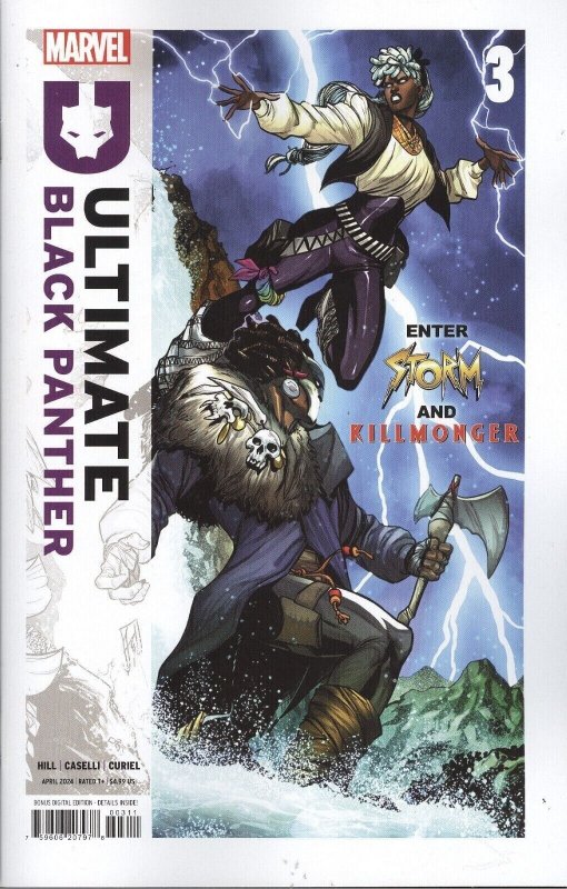 Ultimate Black Panther #3 Comic Book 2024 - Marvel