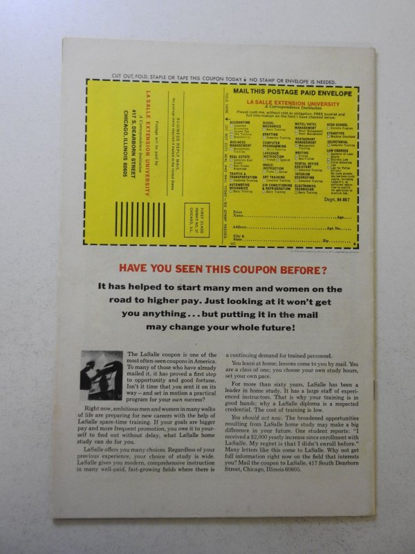 The Defenders #10 (1973) FN Condition! stain bc