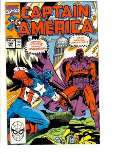 10 Captain America Marvel Comics # 361 362 363 364 365 366 367 368 369 370 DB1