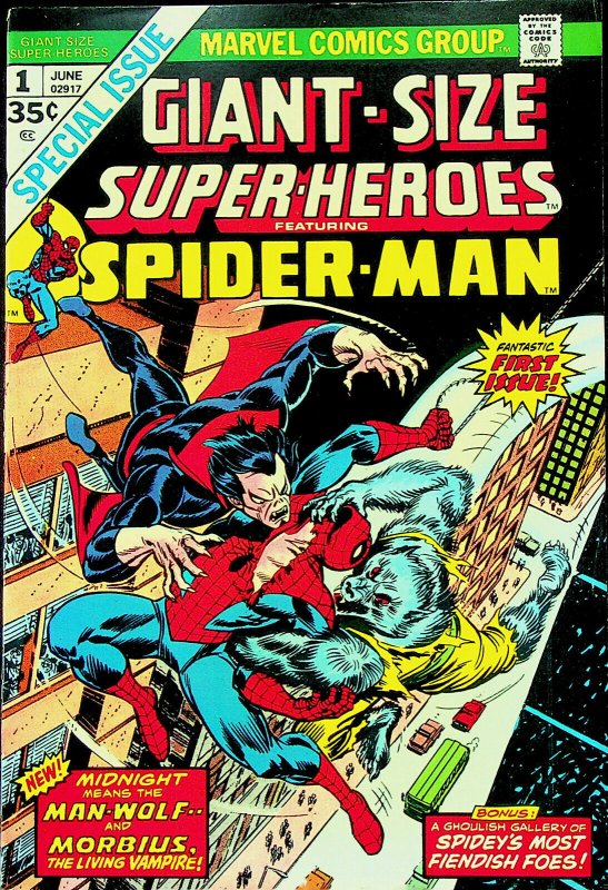 Giant-Size Super-Heroes No.1 -Spider-Man -(Jun 1974, Marvel)-Very Fine/Near Mint