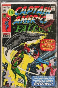 Captain America #142 (1971) Captain America and the Falcon