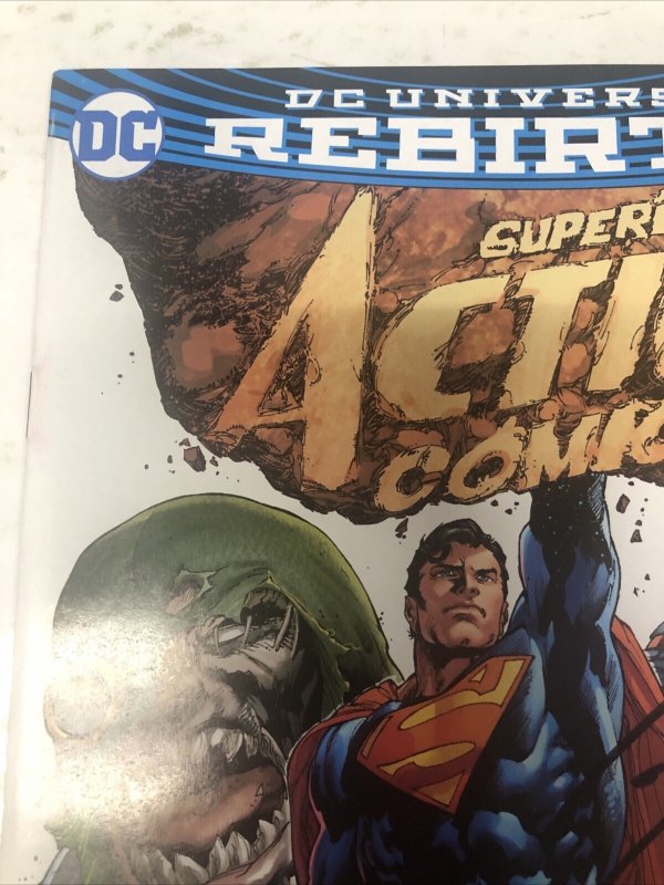 Action Comics # 957 (2016)  Signed Dan Jurgens • DC Comics • Zircher • Morey