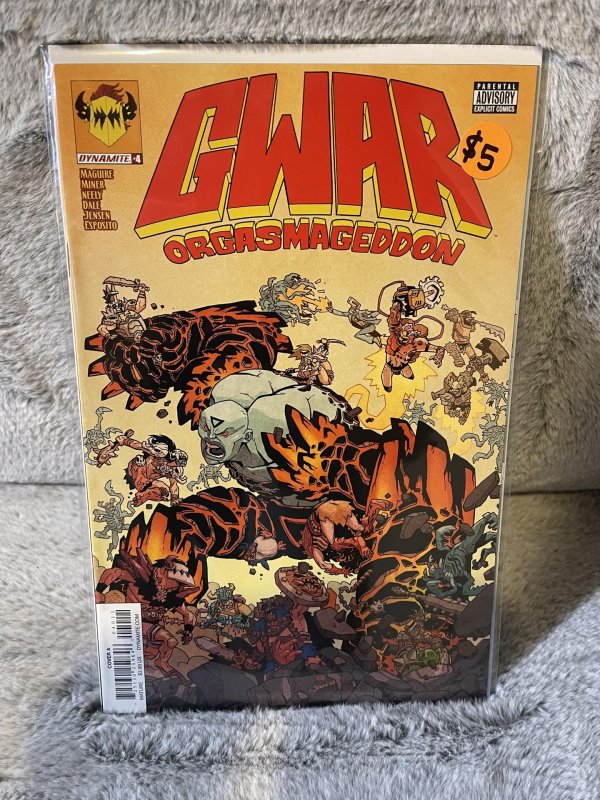Gwar: Orgasmageddon #4A & #4C Lot of Two Books (2017)