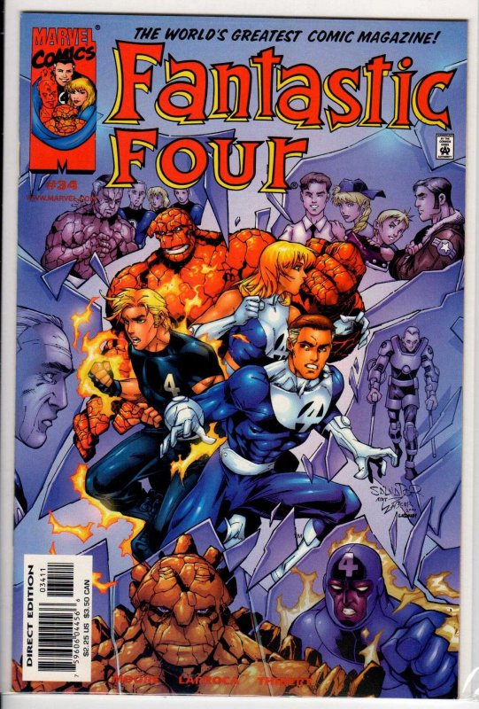 Fantastic Four #34 Direct Edition (2000) 9.6 NM+