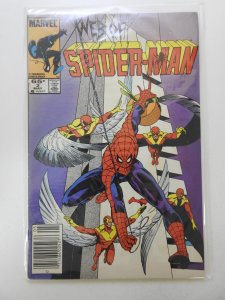 Web of Spider-Man #2 Newsstand Edition (1985)