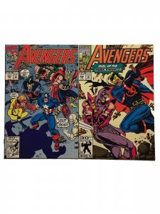 Avengers #343 #344 Set Lot 1st First Proctor & Gatherers Appearances 1992 Marvel