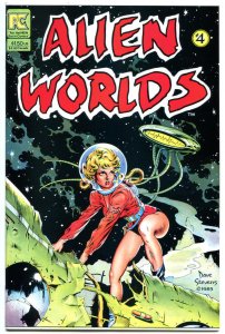 ALIEN WORLDS 4, VF, Dave Stevens, Princess Pam, Day in Ohio, 1983