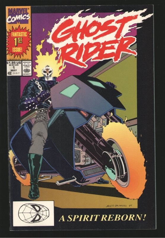 GHOST RIDER 1 1990 NM 9.4-9.8 UNREAD COPY (plus free #3 and #5 and 28 ) HOT!!