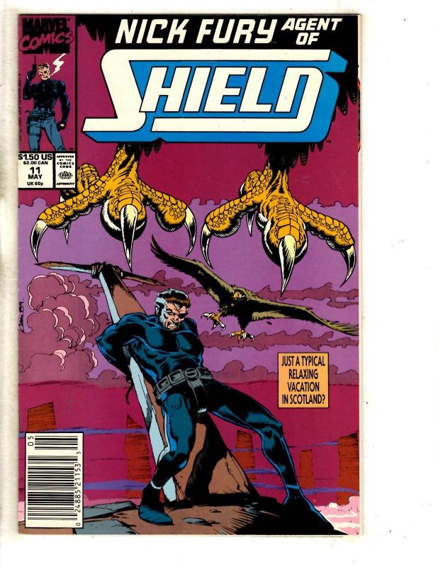 10 SHIELD Marvel Comic Books # 11 12 13 14 15 16 17 18 19 20 Nick Fury CR49