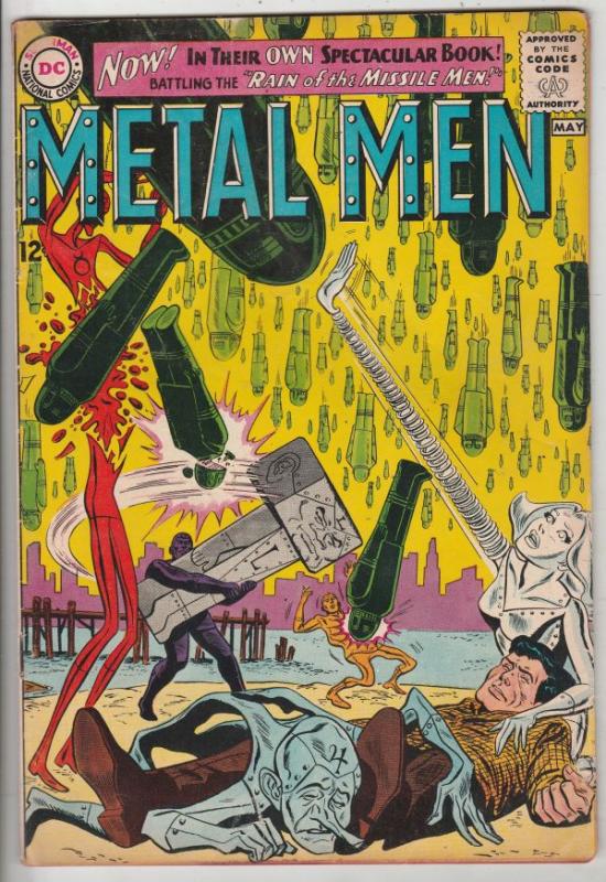 Metal Men #1 (Apr-63) VG+ Affordable-Grade Metal Men (Led, Tina, Tin, Gold, M...