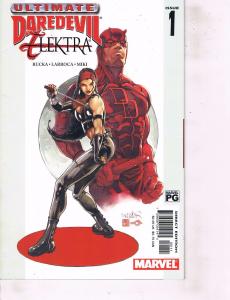 Lot Of 4 Ultimate Daredevil Elektra Marvel Comic Book #1 2 3 4 BH50