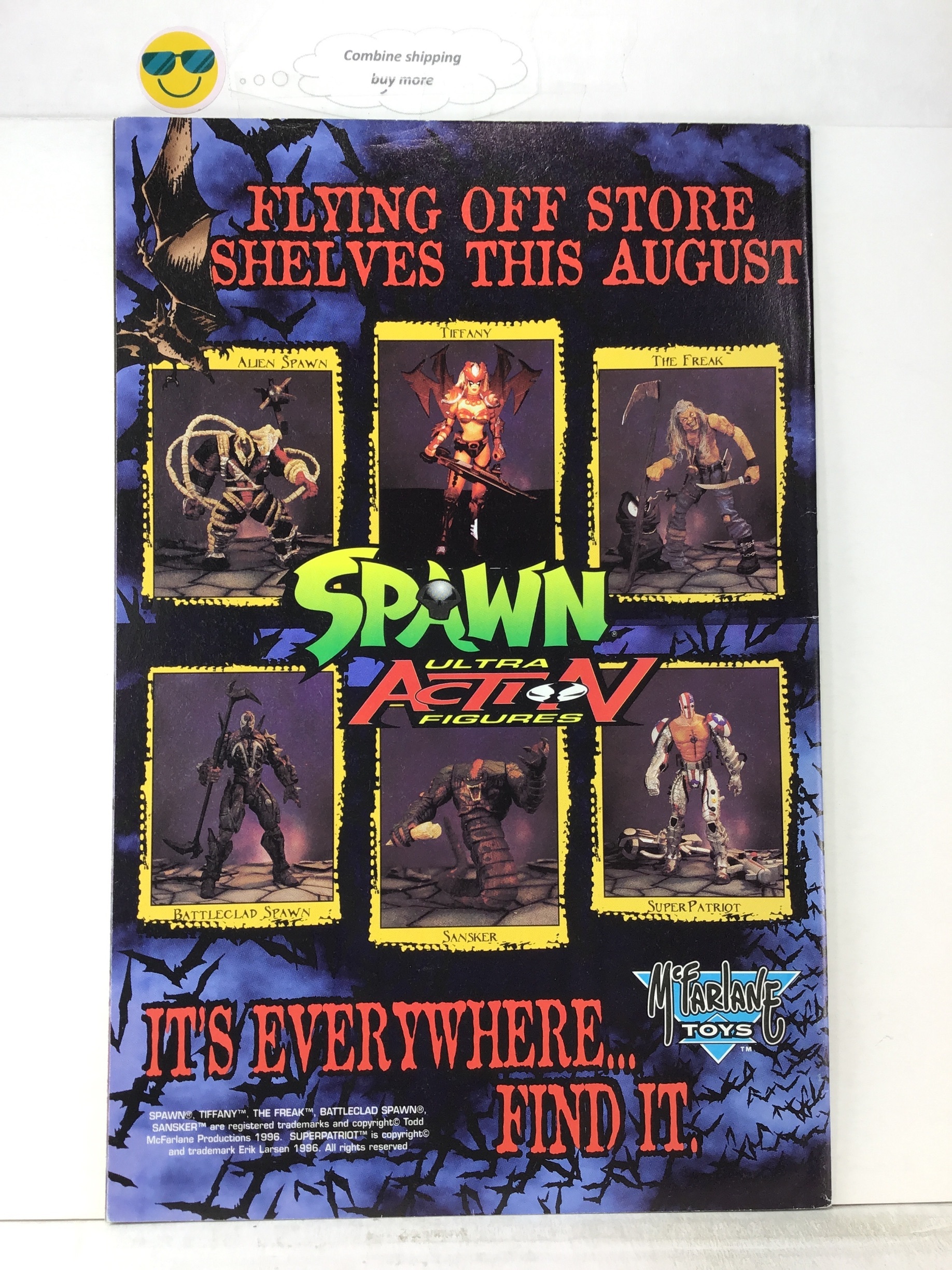 Spawn #51 (1996)vfn McFarlane story and cover art Nonslick paper ...