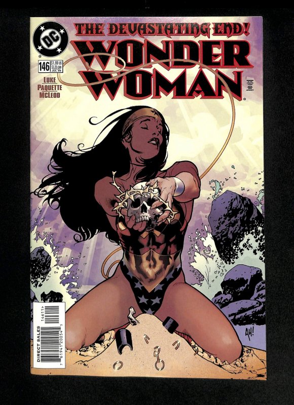 Wonder Woman (1987) #146 Adam Hughes Cover!