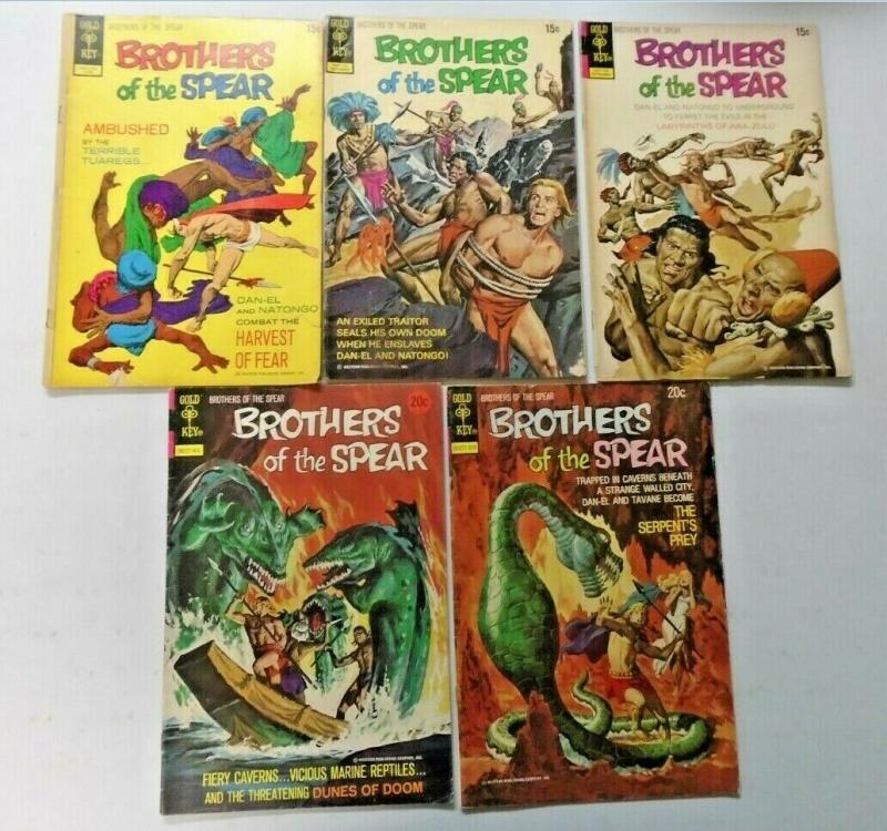 Brothers of the Spear lot 9 different books 4.0 VG (1972)