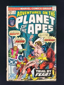 Adventures on the Planet of the Apes #4 (1976) GD