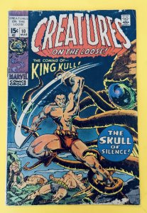 Creatures on the Loose #10 (1971) 1st Kull Appearance. FN