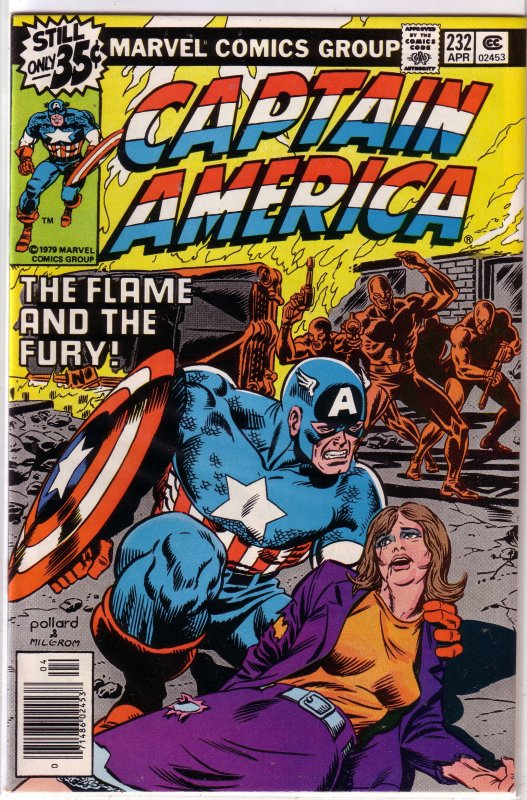 Captain America   vol. 1   #232 VF Shooter/McKenzie/Sal Buscema, Nick Fury