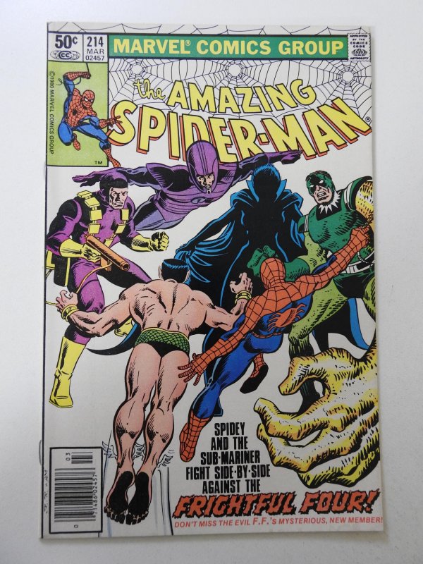 The Amazing Spider-Man #214 (1981) FN Condition!