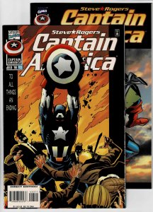 Captain America #453 & #452 (1996) A Fat Mouse BOGO! BOGO? Read Description