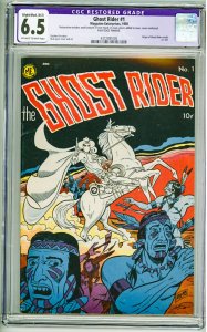Ghost Rider #1 (1950) CGC Restored 6.5 see desc