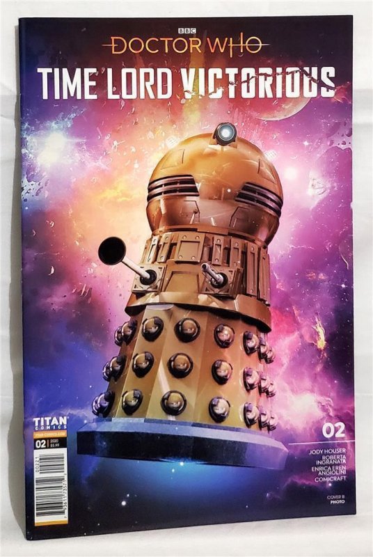 DOCTOR WHO Time Lord Victorious #1 - 2 Variant Cover B (Titan 2020)