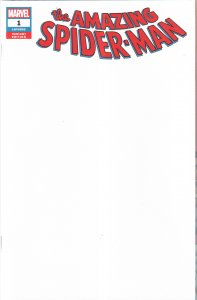 The Amazing Spider-Man #1 Blank Cover (2018) [Key Issue]