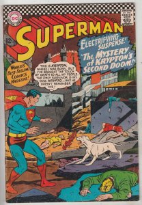 Superman #189 (Aug-66) VG/FN Mid-Grade Superman
