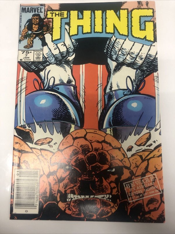 The Thing (1983) # 7 (NM) Canadian Price Variant • CPV • John Byrne • Marvel