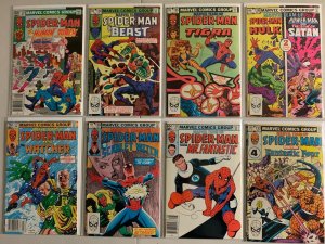 Marvel Team-Up comics lot #111-149 + 3 annual + bonus 35 diff avg 6.0 (1981-85)