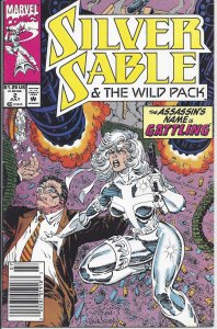 Silver Sable & the Wild Pack #2 (July 1992) - The Assassin's Name is Ga...