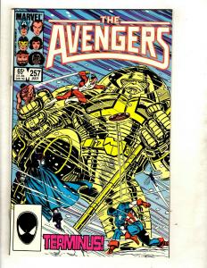 Avengers # 257 NM Marvel Comic Book Hulk Thor Iron Man Captain America GK2