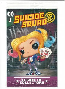 Suicide Squad Legion of Collectors Harley Quinn POP Variant #1 NM- 9.2 DC 2016 