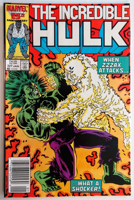 The Incredible Hulk #327 (1987) NEWSSTAND