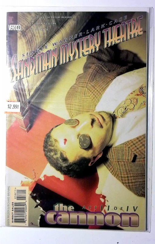 Sandman Mystery Theatre #58 (1998) DC Comics 1st Print Comic Book